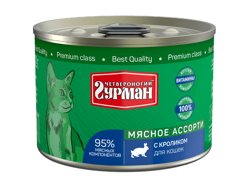 фото - 1 - Мясное ассорти с кроликом 190 г 
