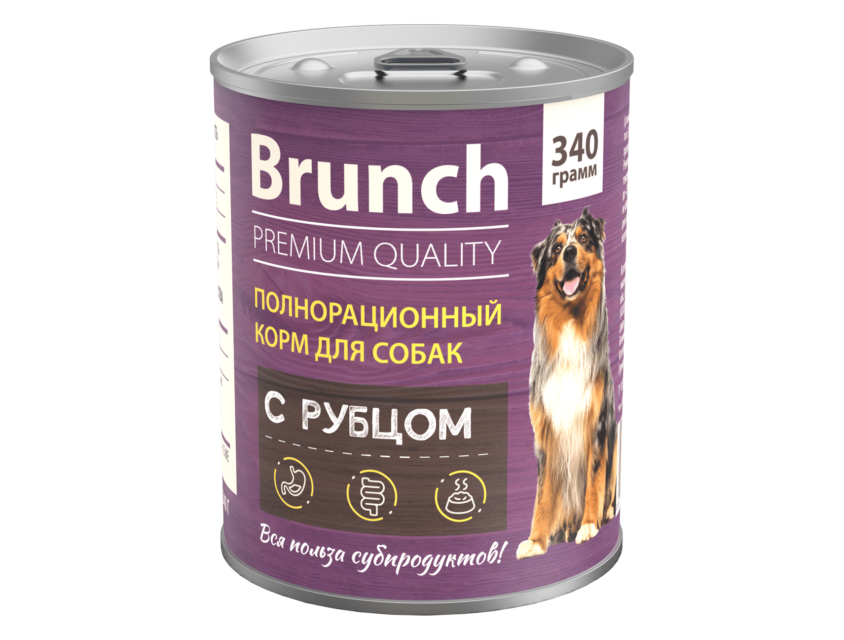 Полнорационный корм с рубцом 340 г