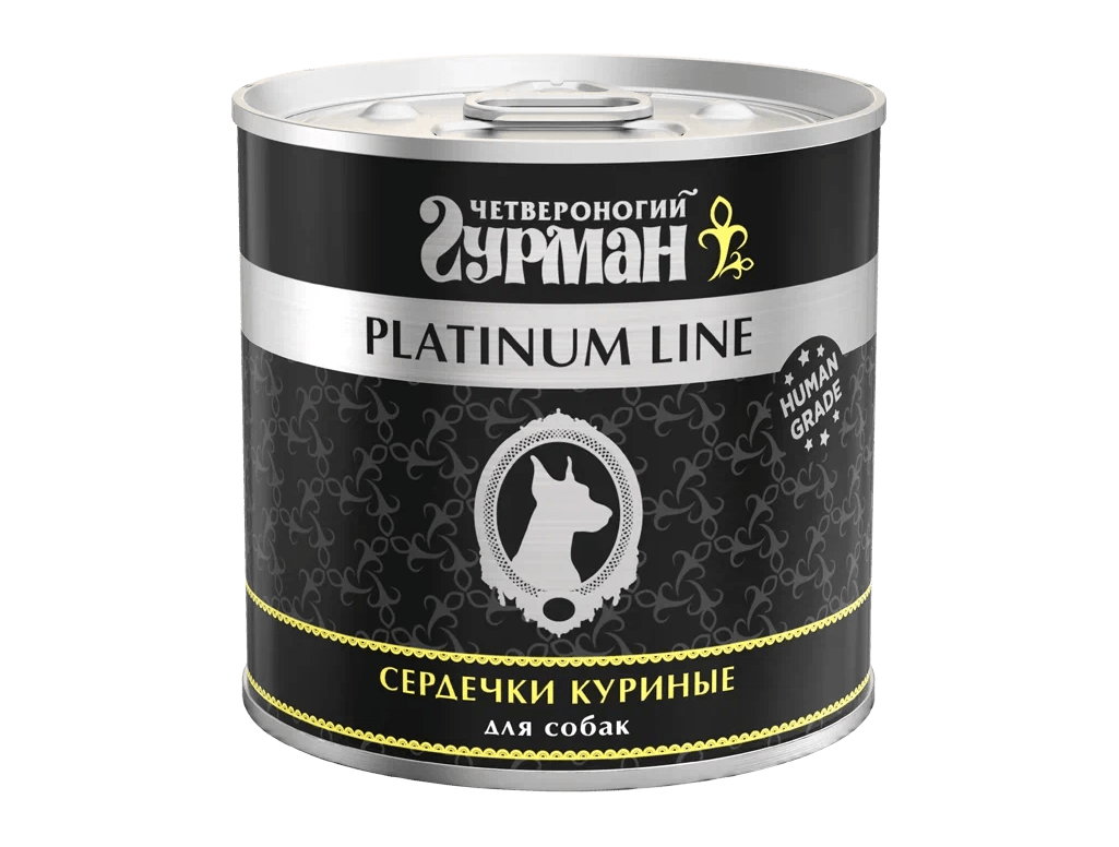 фото - 1 - Platinum line Сердечки куриные 240 г 