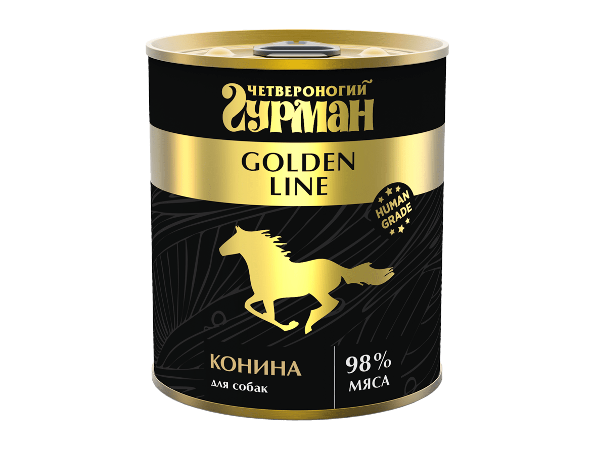 фото - 1 - Golden line Конина 340 г 