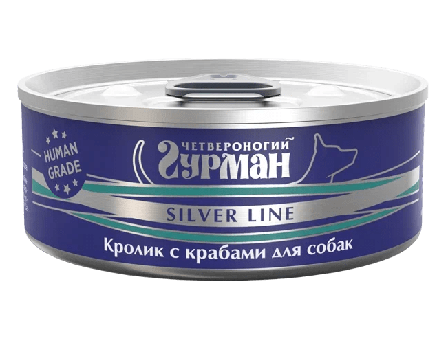 фото - 1 - Silver line Кролик с крабами 100 г 