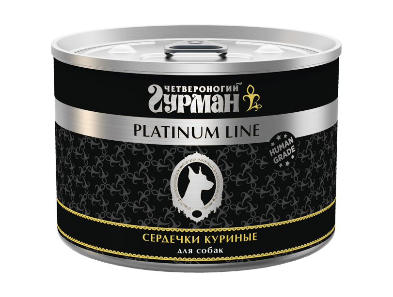 фото - 1 - Platinum line Сердечки куриные 525 г 