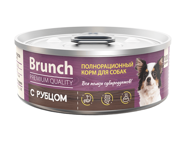 Полнорационный корм с рубцом 100 г